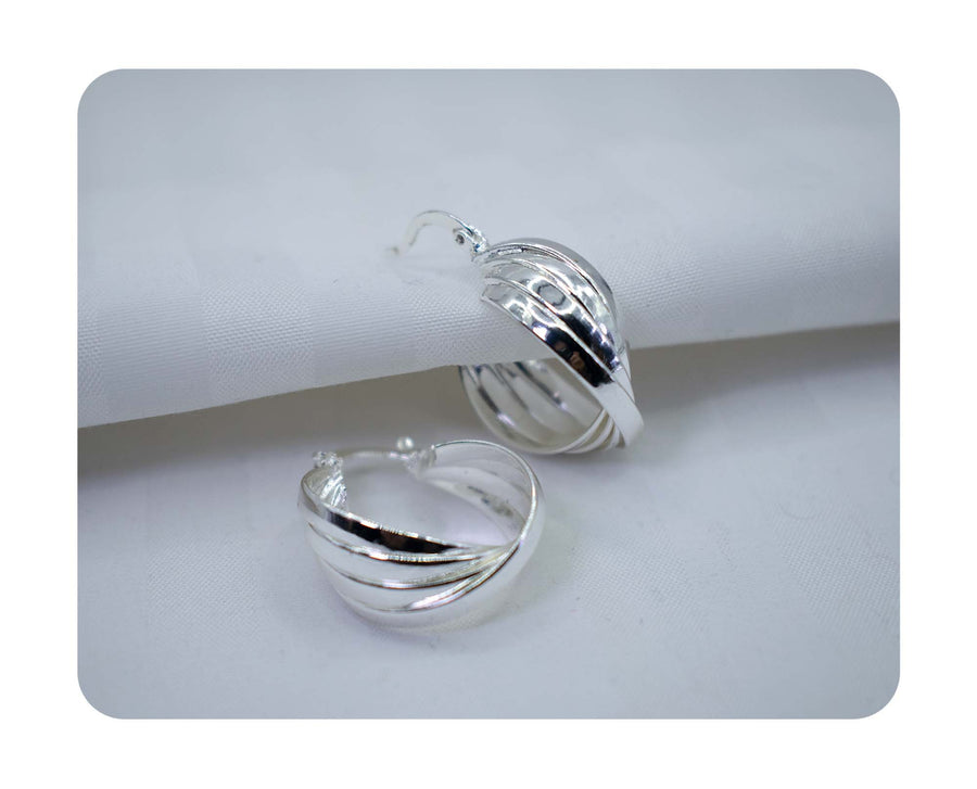 Aro bañado en plata