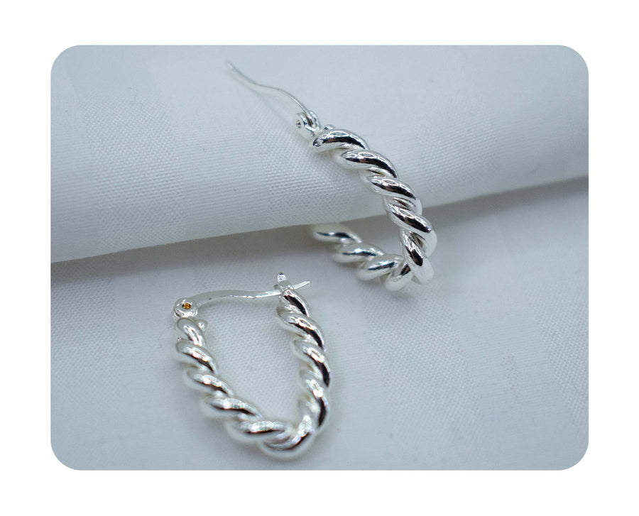 Aro bañado en plata