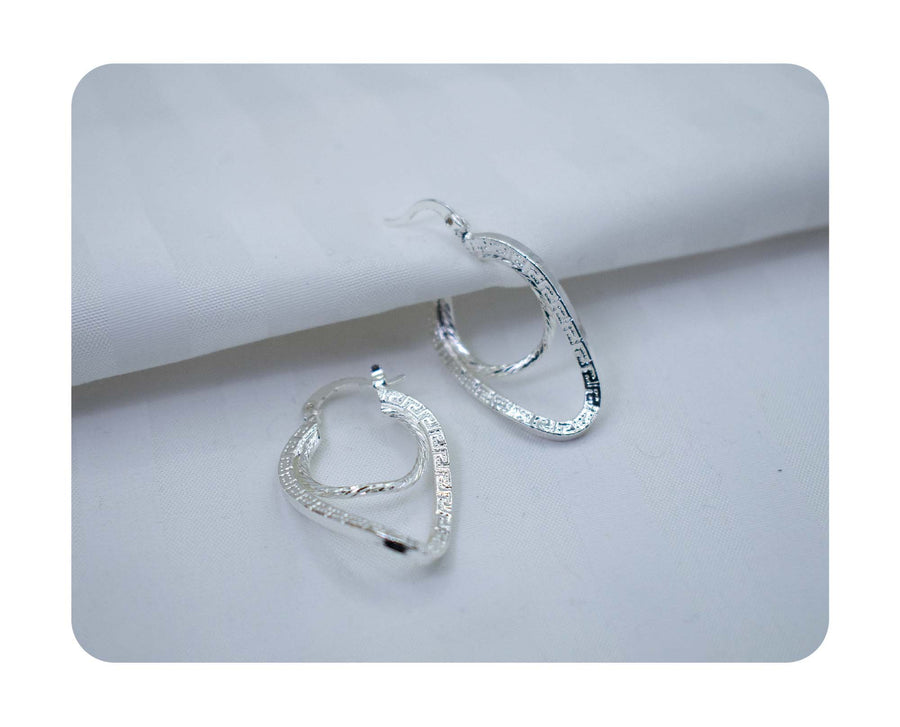 Aro bañado en plata