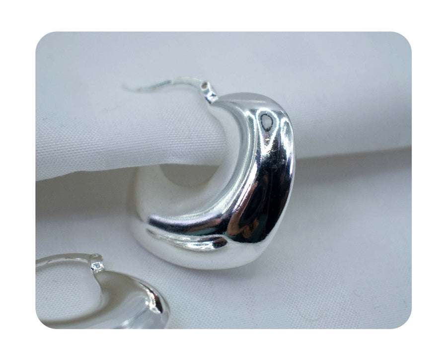 Aro bañado en plata