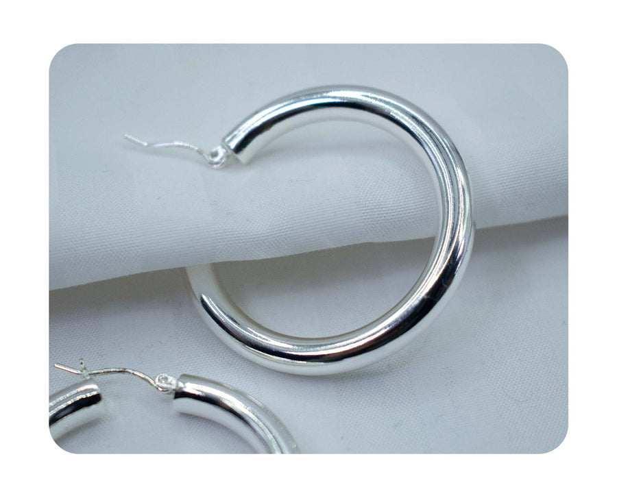 Aro bañado en plata