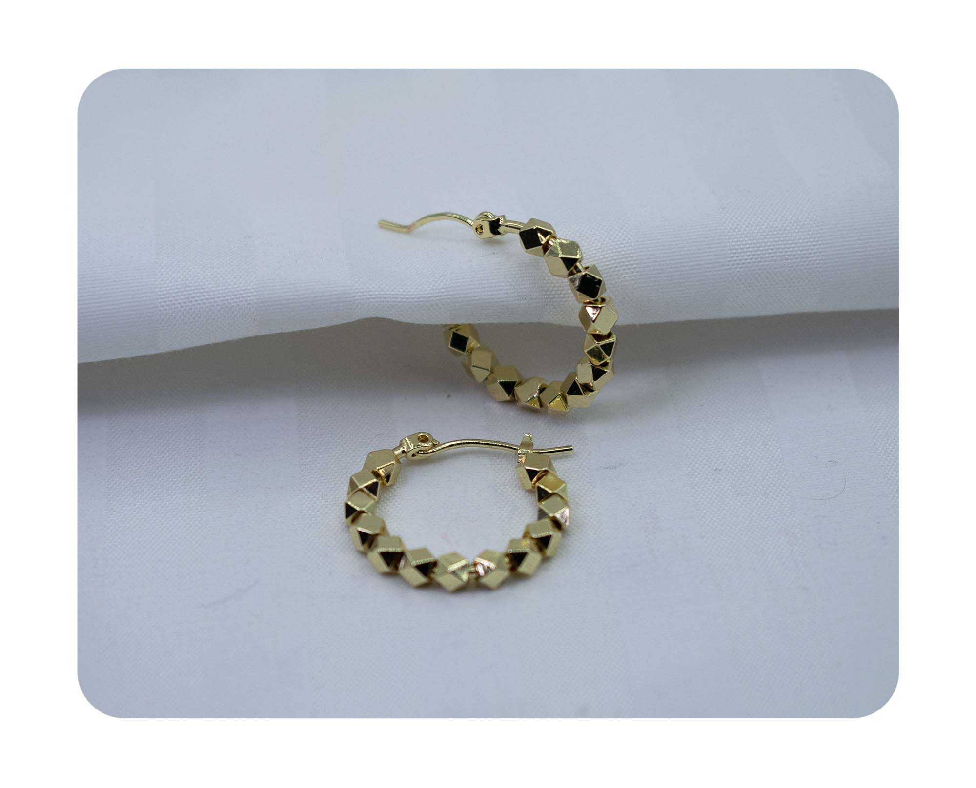 Aros bañados en Oro