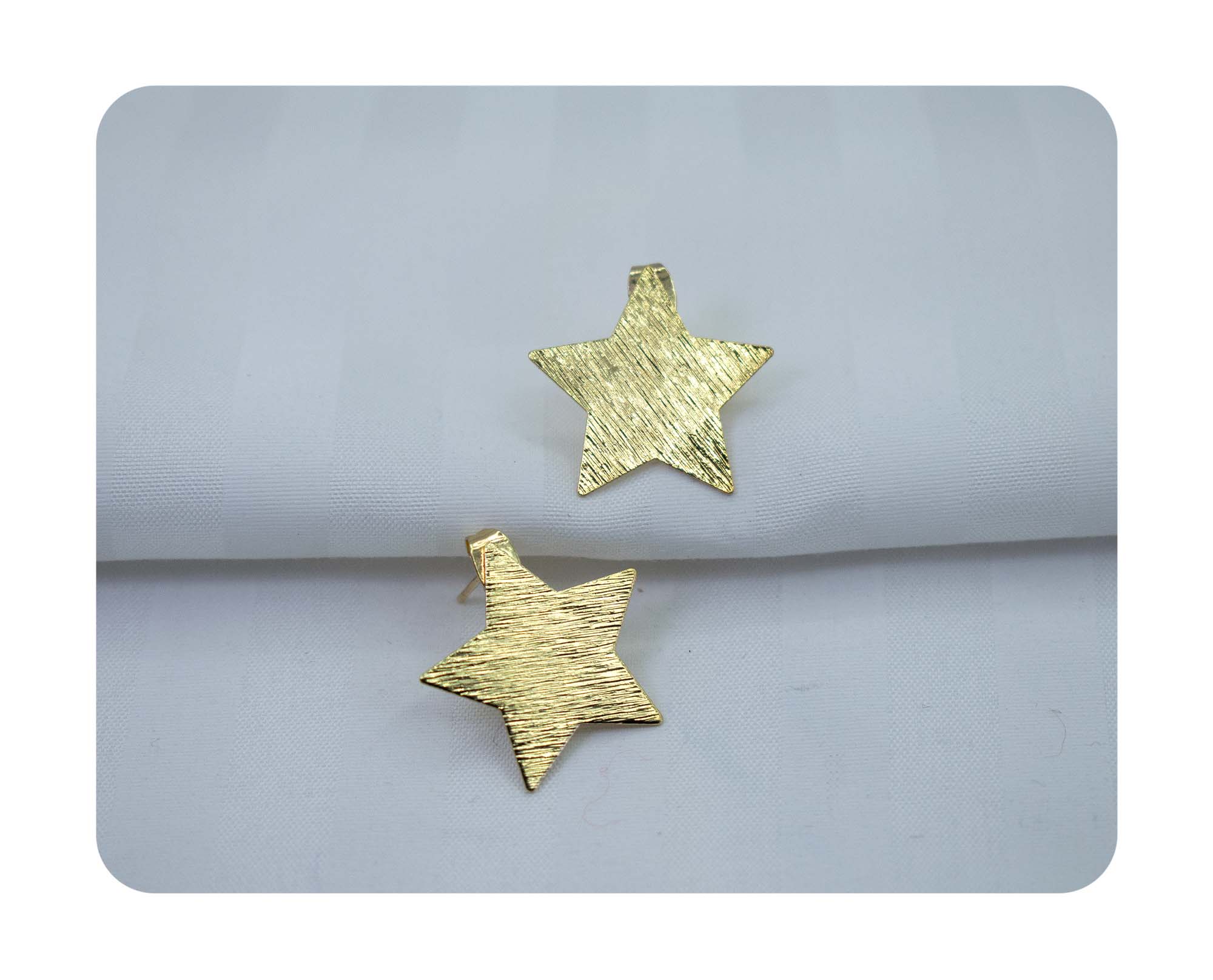 Aros bañados en Oro