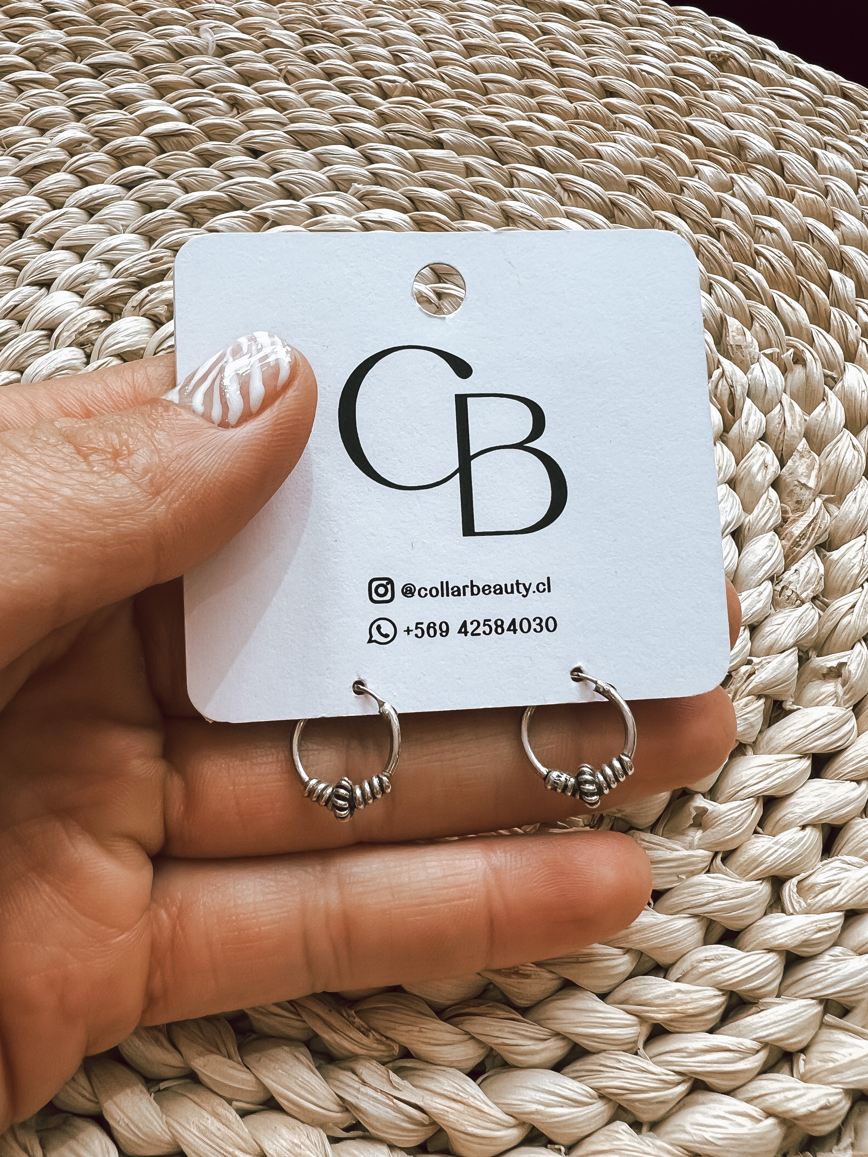 AROS BALI DE PLATA