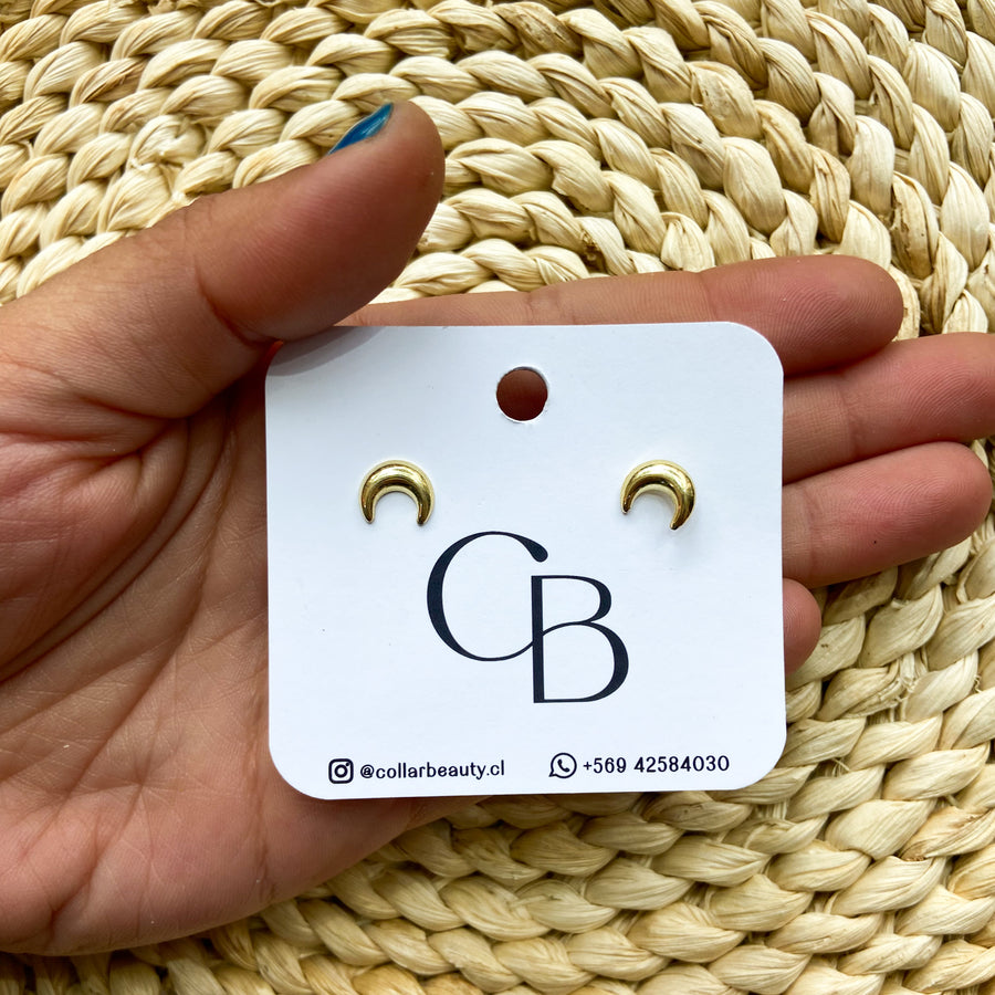 Aros bañados en oro