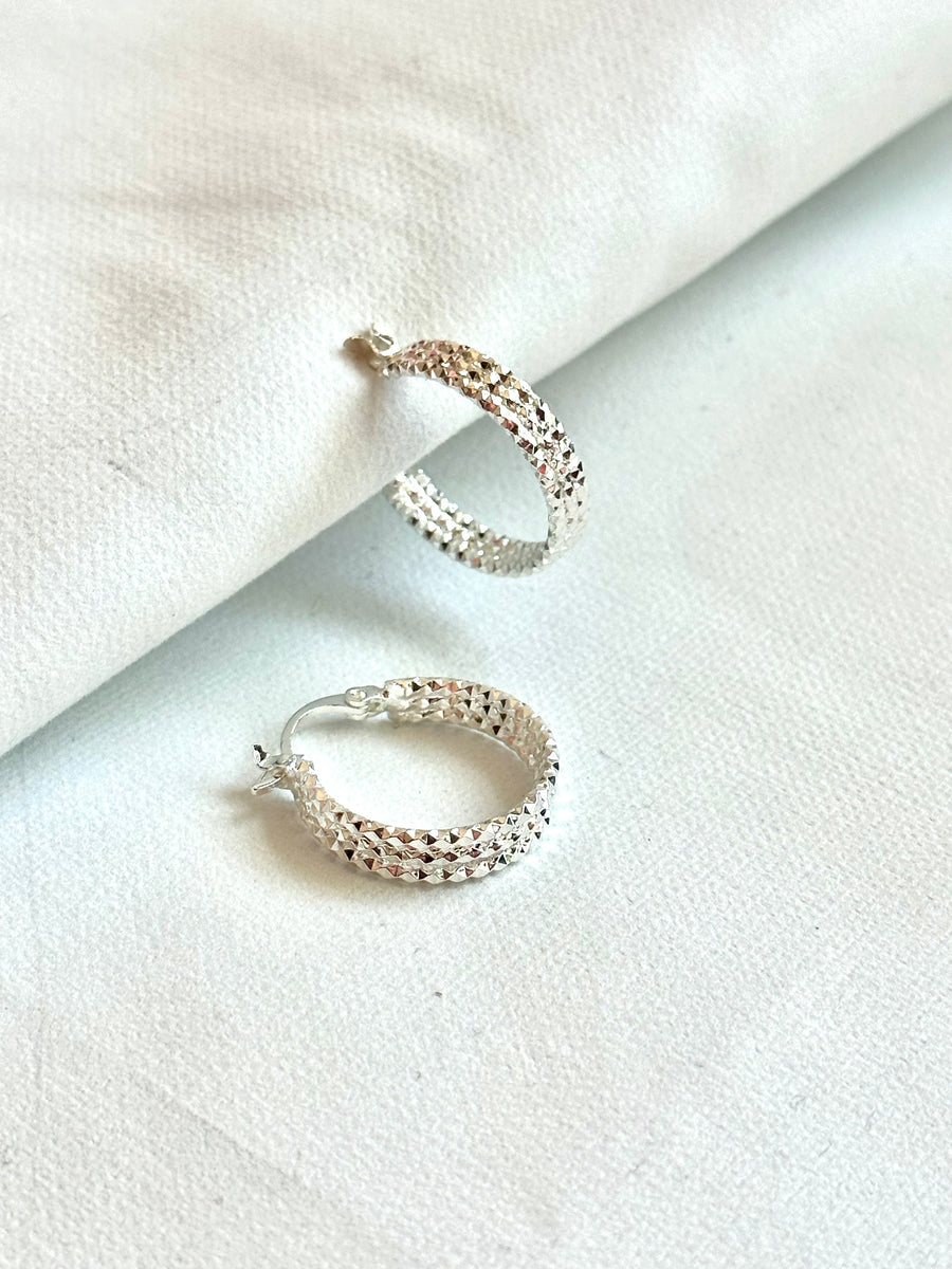 Aro bañado en Plata 925