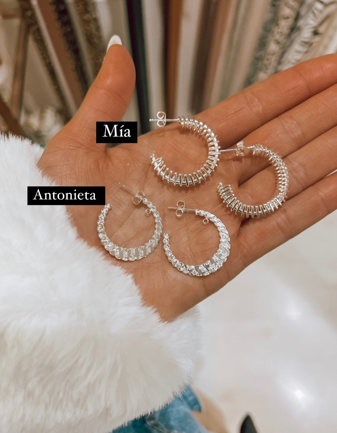 Argollas bañadas en Plata