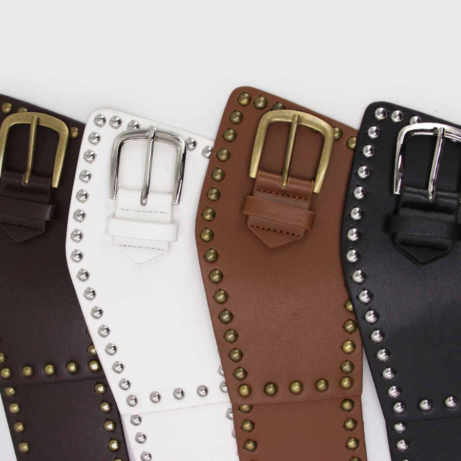 Cinturon faja tachas