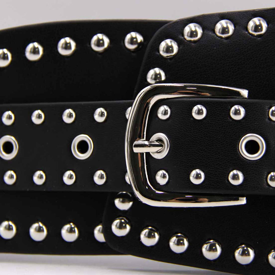 Cinturon faja tachas