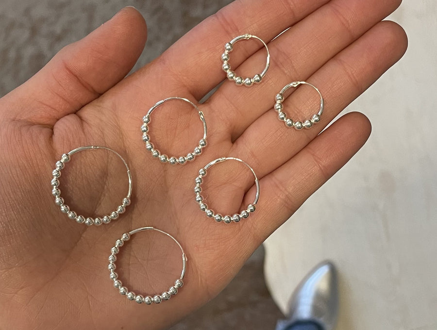 Argolla Plata 925 Burbujas