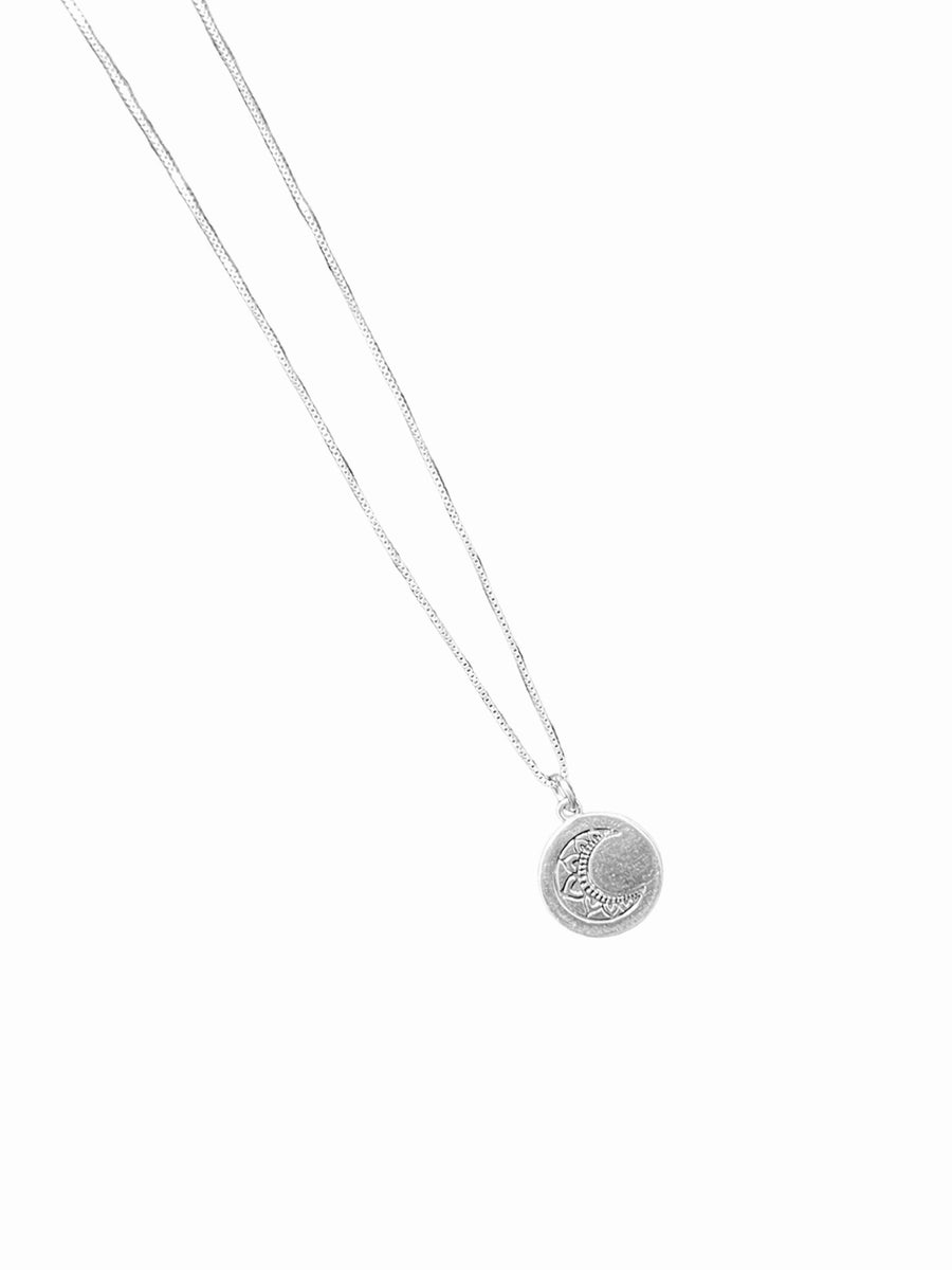 Collar Plata 925 Luna