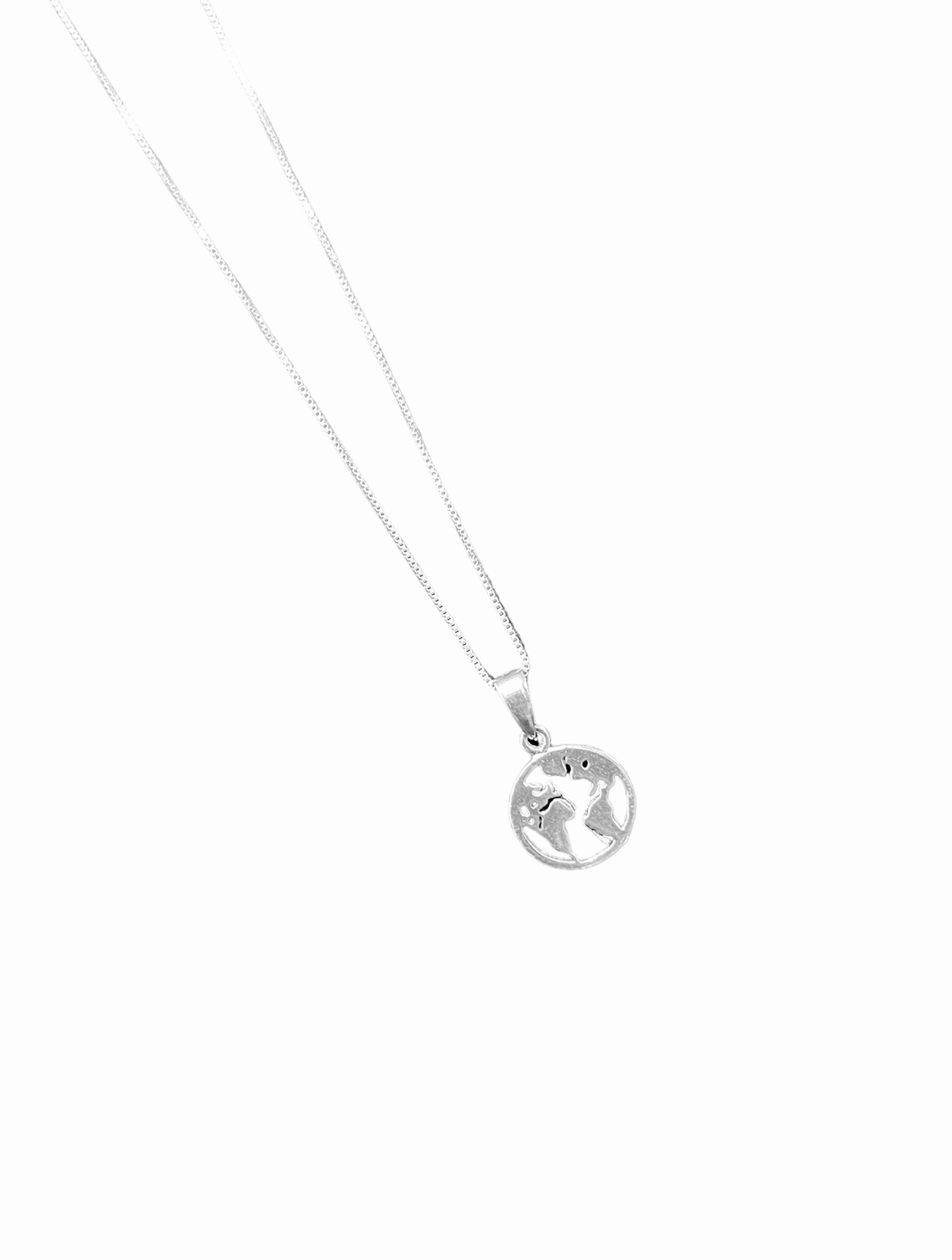 Collar Plata 925 Mundo pequeño